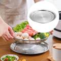 【Limited-time offer】 Colander Tray Set Colander Strainer Basket with Fine Mesh Strainer Kitchen Gadgets Tools Frying for Hot Oil. 