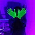 Neon Party supplies Neon Banner Ballon Fluorescent Glasses gloves Glow In the UV Neon Birthday party Decor 90s Black Light Party.