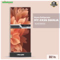 MYONE Refrigerator MY-3X2G DAHLIA BLACK MATCH -302 litter with Free Delivery. 