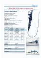 Unicorn Video Flexible Laryngoscope. 