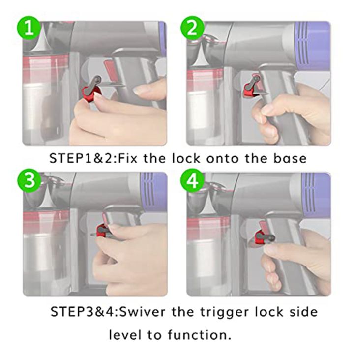 Vacuum%20Cleaner%20Parts-1%20x%20Extension%20Hose%0D%0A1%20x%20Trigger%20Lock-Gray%20&%20Red%20-%20Image%203