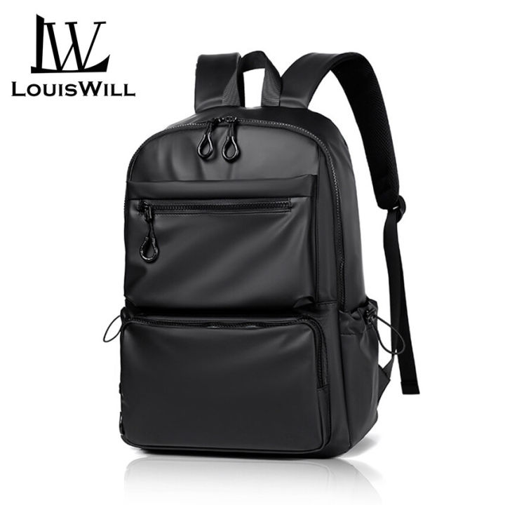 LouisWill Men Backpack Waterproof Travel Backpack Business Bag College Backpack Shoulder Bag Anti Theft Back Pack School Bag for Men Daraz .bd