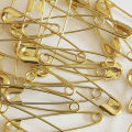 100 Pieces Sefty pin Golden Color for Women Small Hijab  Pin. 