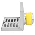 Corner Floor Drain L Shape Stainless Steel Wear Resistant Durable Corrosion Resistant Widely Used L Shaped Drain. 