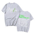 Korean Stray Kids 2nd World Tour Maniac Print T-shirt Men's 100% Cotton T-shirts Harajuku Streetwear Short Sleeve T Shirt Kpop.
