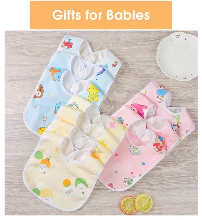 2%20Pcs%20Soft%20Cotton%20Bibs%20for%20Baby-%20Multicolor%20-%20Image%204