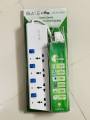 CLICK Safe 4 Point Multiplug Extension Cord 4skt Port Multi Plug Socket. 