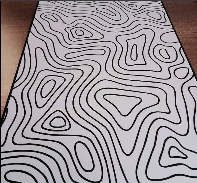 WHITE%20&%20BLACK%20Large%20Gaming%20Mouse%20Pad%2090x40cm%20(35.4x15.7in)%20-%20Non-Slip%20Rubber%20Base%20Desk%20Mat%20&%20Keyboard%20Pad%20for%20Gaming,%20Office%20-%20-%20Image%209