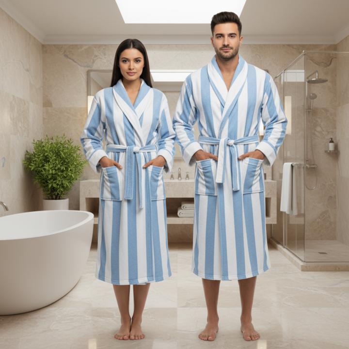 Luxury%20Striped%20Bathrobe%20%20100%25%20Cotton%20Velvet%20Outside%20&%20Terry%20Inside%20%20Soft,%20Absorbent%20&%20Premium%20Home%20&%20SPA%20Wear%20-%20Image%205