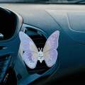 Butterfly Car Decoration Universal Decorative to Install Interior Cute for Steering Wheel.