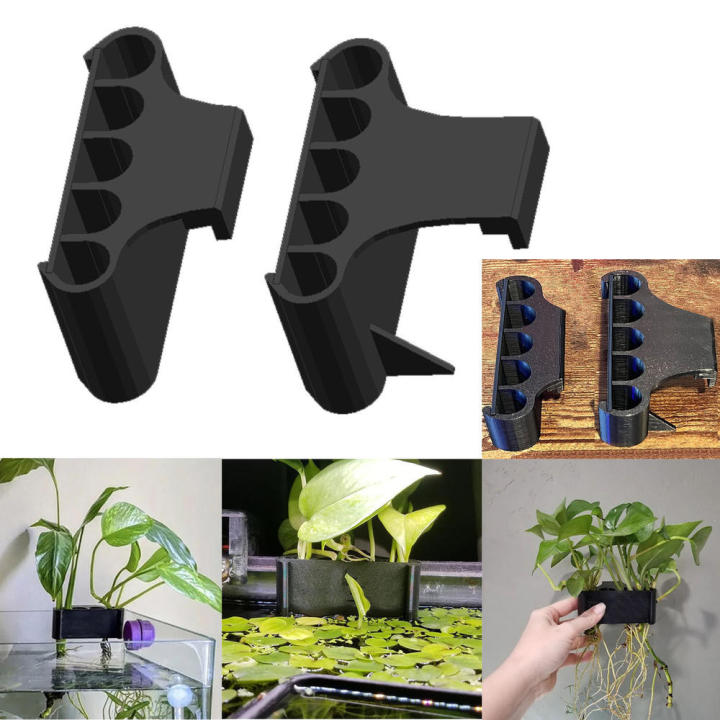 Hydroponic Glass Pot Cultivation Rack Storage Rack Fish Tank Emerging Holder Tank Water Landscape