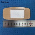 Fashions 10Pcs Self-Adhesive Plaster Wound Oval Breathable Skin Healing Patch Big Band Aid First Bandages Dressing Muscle Taping.
