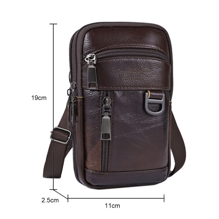 Vintage%20PU%20Men%20Handbag%20Leather%20Crossbody%20Bags%20Mens%20Multi-pocket%20Men%20Shoulder%20Bag%20Zipper%20Solid%20Waterproof%20for%20Travel%20Business%20-%20Image%202