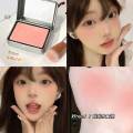 BLACKNANA Square Tin Box Monochrome Blush Pseudo-plain makeup, low saturation gray powder tone, contouring, long-lasting makeup, and tender rouge.