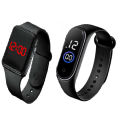 New Collection Buy 1 get 1,Square LED Digital Sports Watch And Ring Touch Watch, Combo Offer - Watch For Men - Watch - ঘড়ি - Watch For Men.