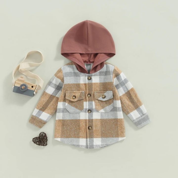 1-6Y%20Kids%20Boys%20Plaid%20Jacket%20Baby%20Autumn%20Clothing%20Long%20Sleeve%20Button%20Closure%20Hooded%20Plaid%20Outerwear%20Children%20Coats%20Streetwear%20-%20Image%205