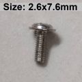 10Pcs- CHINA M2.6 Round Head Screws M2.6×9.5mm Stainless Steel Round Cro-ss Pan Head Machine Screw Bolts Self Tapping Plain End M2.6 Crosshead Screws. 