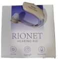Rionet Rechargeable Hearing Aid Sound Amplifier Bte system Type C hearing machine with long lasting battery backup. 