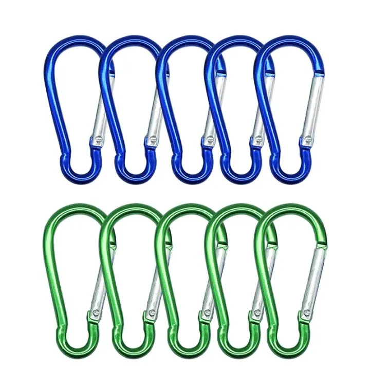 1-15PCS%20Spring%20Clasp%20Hook%20Aluminum%20Alloy%20Carabiner%20Spring%20Snap%20Clip%20Hooks%20Keychain%20Climbing%20Carabiner%20For%20Key%20Camping%20Tools%20-%20Image%205