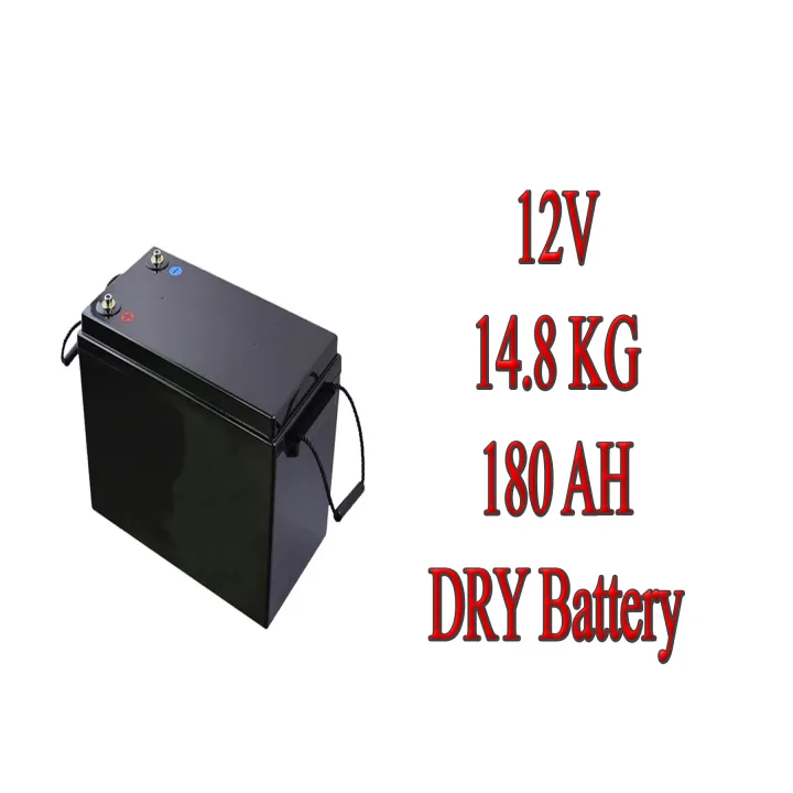 12V 180AH Dry Battery (For IPS / Rickshaw / Van / UPS / E-Baike)
