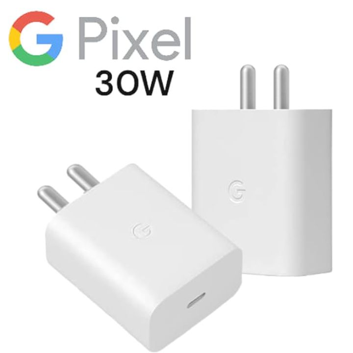 Google 30W USB Type-C Charger Adapter, Fast Charging for Pixel