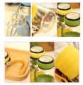 Borosilicate Glass Water Bottle 500ml, Durable, Leakproof, Dishwasher Safe. 