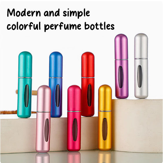 5ml Portable Mini Refillable Perfume Bottle Empty Cosmetic Containers ...