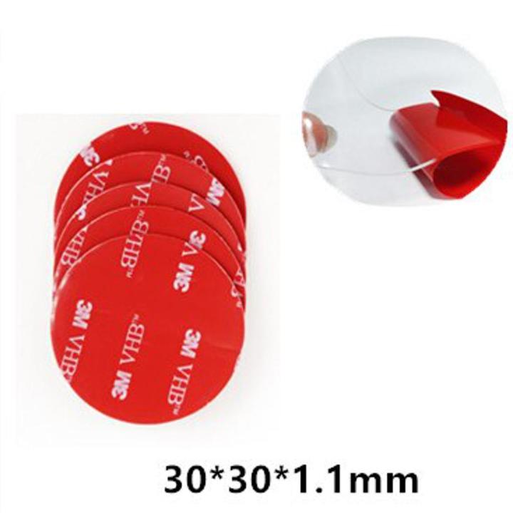3M Transparent Double Sided VHB Tape Pad Foam Transpare Adhese Tape No Trace Super Sticky Car Home Office Grey Round Square