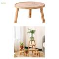 Flower Pot Holder Planter Rack Bedroom Plant Wooden Plant Stand. 