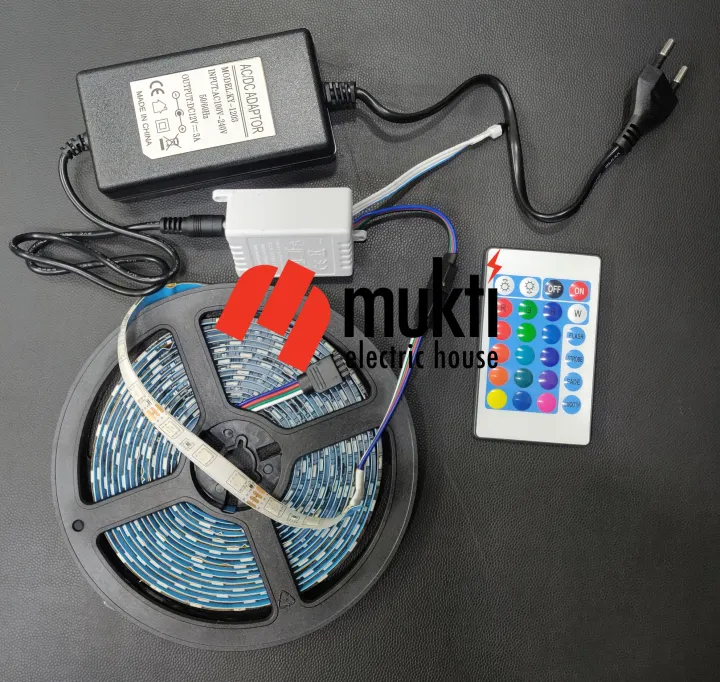 RGB%20LED%20Strip%20Light%2016%20Colors%205%20Meters%20with%20Remote%20Control%20Adapter%20Blue%20Green%20Red%20White%20-%20Image%203