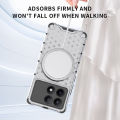 For Xiaomi Poco X6 Pro Case Honeycomb MagSafe Shockproof Camera Protection Back Cover Xiaomi Poco X6 Pro casing. 