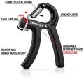 Adjustable Hand Grip Exerciser - Black and Red - Hand Grip. 