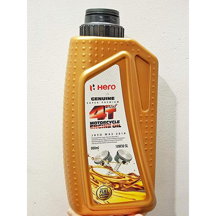 Hero 10w30 Motorcycle Engine Oil 0.9 Ltr