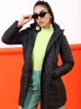 Pantoneclo Premium Quality Women's Padding Long Jacket. 