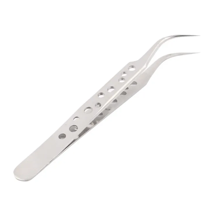 Tweezers%207-SA%20SR%20Hole%20Tweezers%20Curve%20Professional%20Tweezers%20Stainless%20Steel%20Tweezer%207-SA%20SR%20Tweezer%20Hand%20Tool%20-%20Image%202