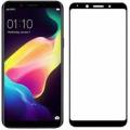 Oppo F5 Tempered Glass Screen Protector 6D/9D/11D/21D-Black. 