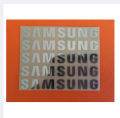 5 pcs Sticker for SAMSUNG Label Aufkleber Badge Logo 30mm x 6mm.