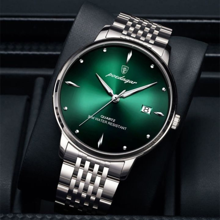 Luxury Men’s Quartz Watch Waterproof & Calendar