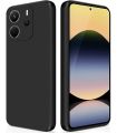 Xiaomi Redmi Note 14 4G Strong Liquid Silicone Soft Gel Rubber Shockproof phone Case back cover For Xiaomi Redmi Note 14 4G.