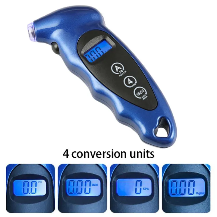 【Sell-Well】 Tire Air Pressure Gauge Digital Car Bike Truck Auto LCD ...