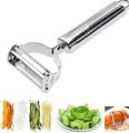 Double Head Multifunction Stainless Steel Potato Grater Julienne Peeler.