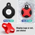 AirTag case with a carabiner clip..
