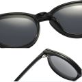 6 In 1 Polarized Sunglasses Men Women Magnetic Clip On Glasses TR90 Optical Prescription Eyeglass Frames Magnet Clips 2231. 