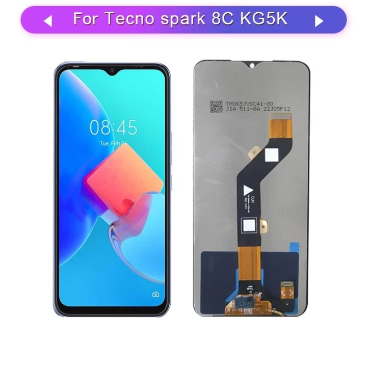 LCD%20No%20Frame%20For%20Tecno%20Spark%208c%209%20KG5k%20KG5j%20KG5n%20Display%20Touch%20Screen%20Digitizer%20Assembly%20Replacement%20Parts%20-%20Image%204