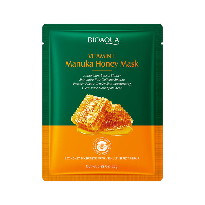 BIOAQUA Manuka Honey Moisturizing & Hydrating Face Sheet Mask- 25g