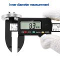 Professional Digital Vernier Caliper 0-150mm 6-inch LCD Electronic Carbon Fiber Altimeter Micrometer Measuring Universal Tool-0-150mm.