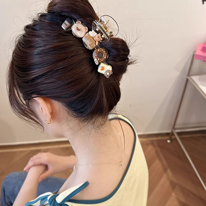 Cute%20Cartoon%20Biscuits%20Hair%20Claw%20For%20Women%20Girls%20Creative%20Headwear%20Lovely%20Bear%20Shark%20Clips%20Fashion%20Hairpin%20Funny%20Hair%20Accessories%20Conbo%20-%20Image%207