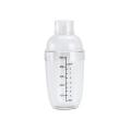 Leak-proof PC Cocktail Shaker with Scale Bartender Party Drink Mixer Kitchen Gadgets Bar Party Bartender Tools Bar Accessories.