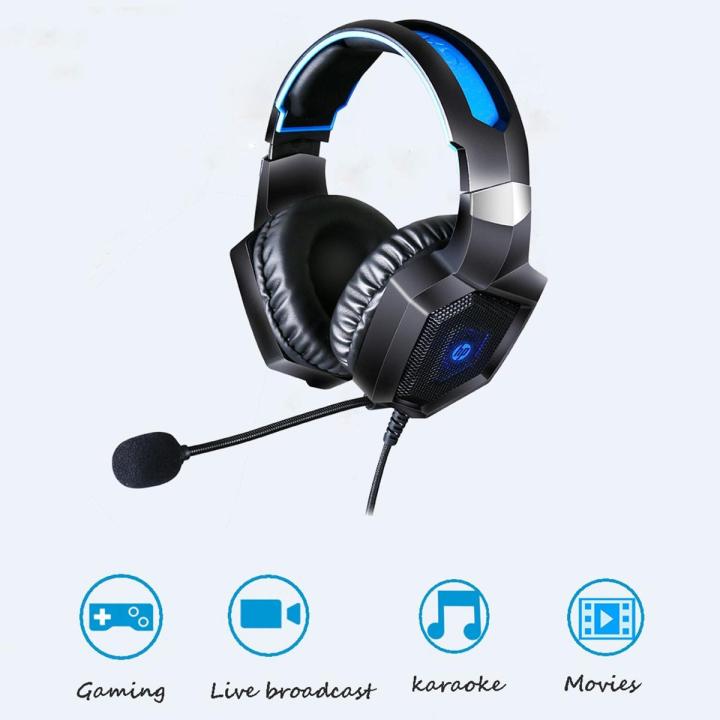 Head Phone HP H320 Gaming Headset with Hard Rock Bass and Immersive Sound