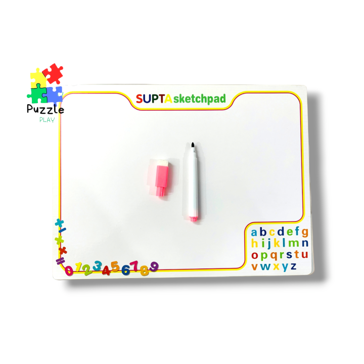 :%20%20%20English%20ABCD%20Alphabet%20Wooden%20Puzzle%20Board%20With%20Backside%20White%20Board%20-%20Image%203